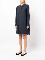 Light Linen Shirt Dress - Spritz Pigment - Women