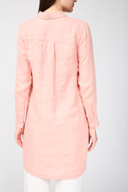 Light Linen Shirt Dress - Spritz Pigment - Women