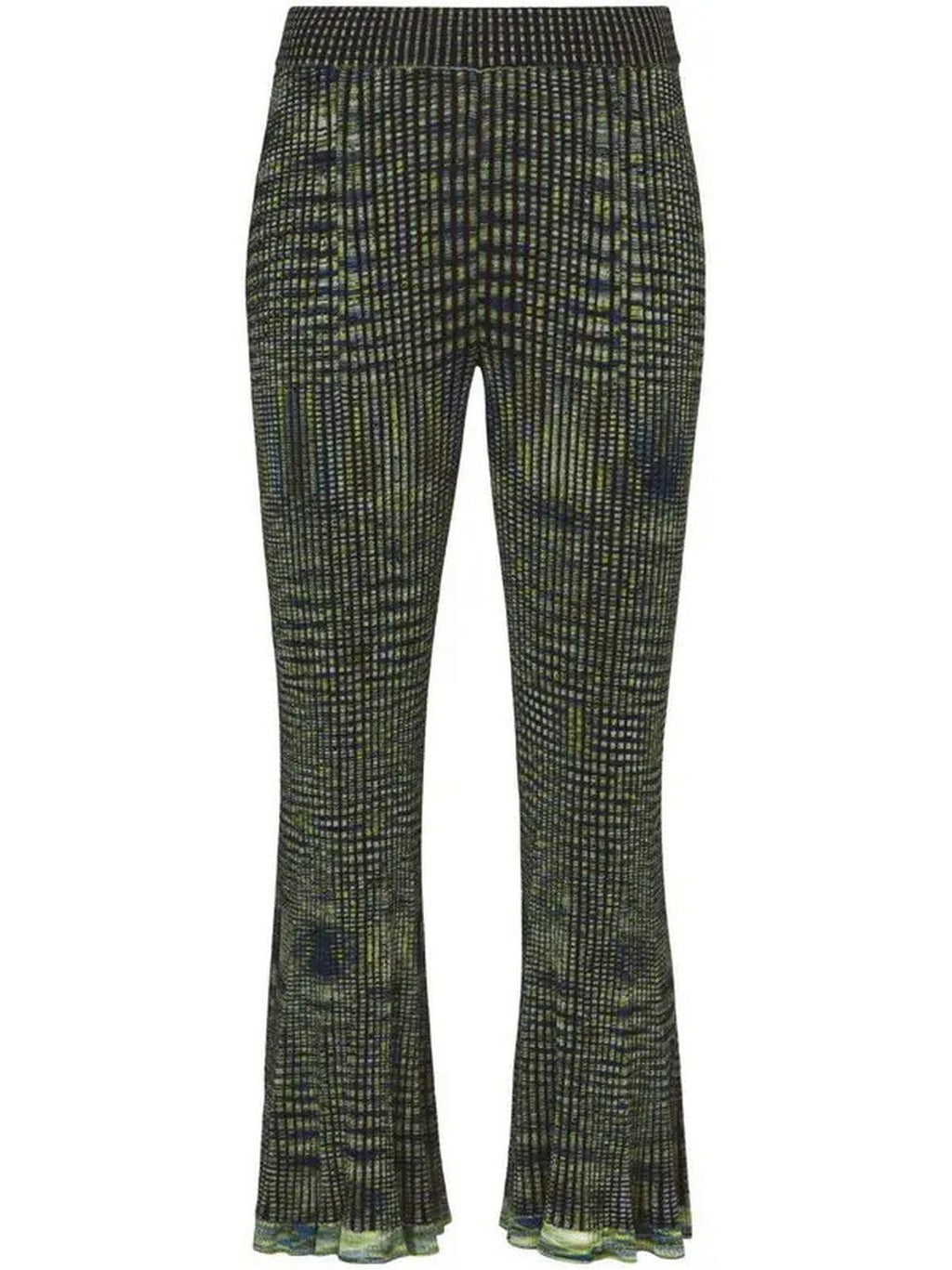 Proenza Schouler - Space Dye Knit Pant - Navy/Lima/Black - Mujer