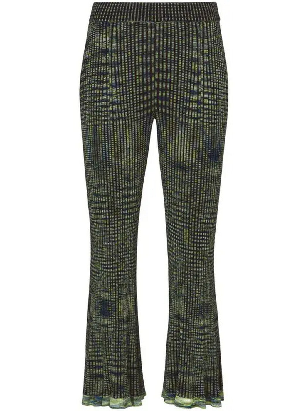 Proenza Schouler - Space Dye Knit Pant - Navy/Lima/Black - Mujer