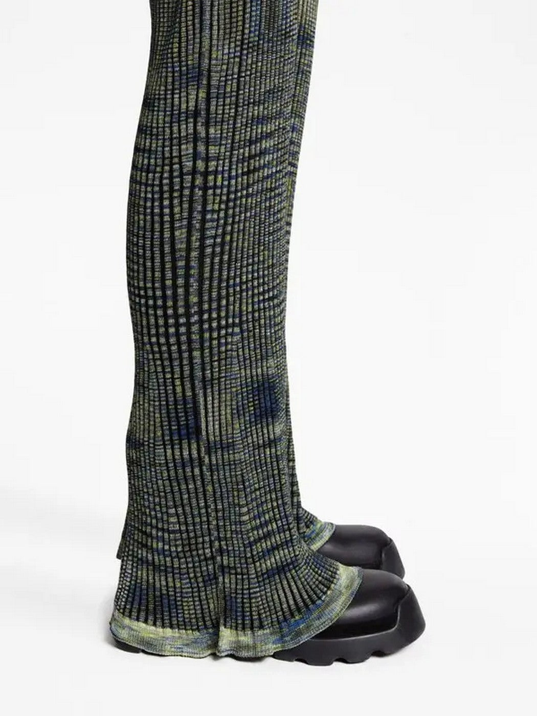 Proenza Schouler - Space Dye Knit Pant - Navy/Lima/Black - Mujer