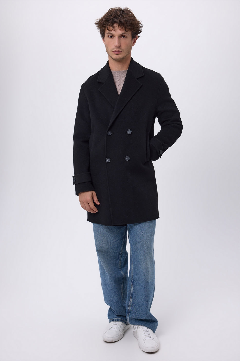 Wlad Coat - Black - Men