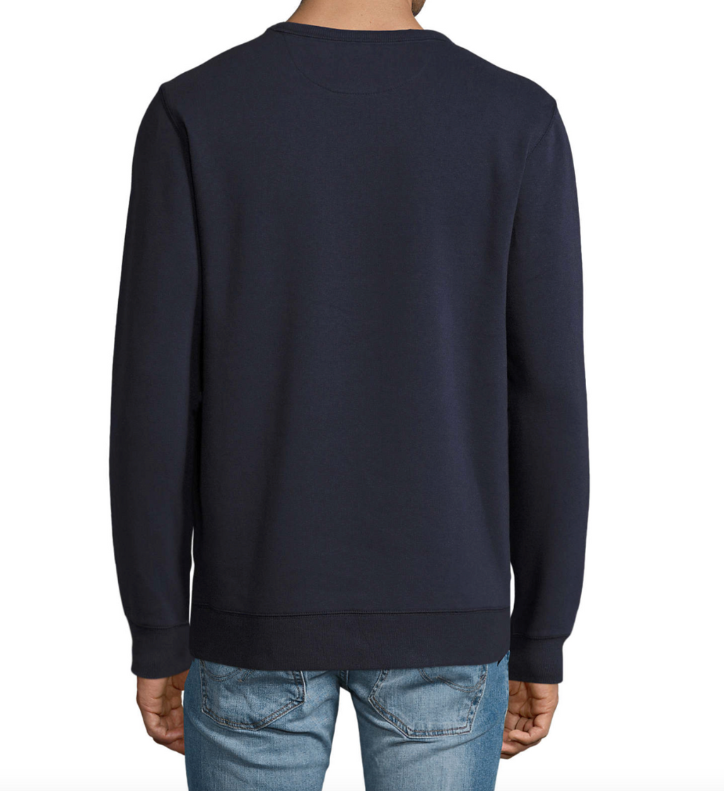 Klasyczna Bluza Dresowa - Granatowa - Unisex