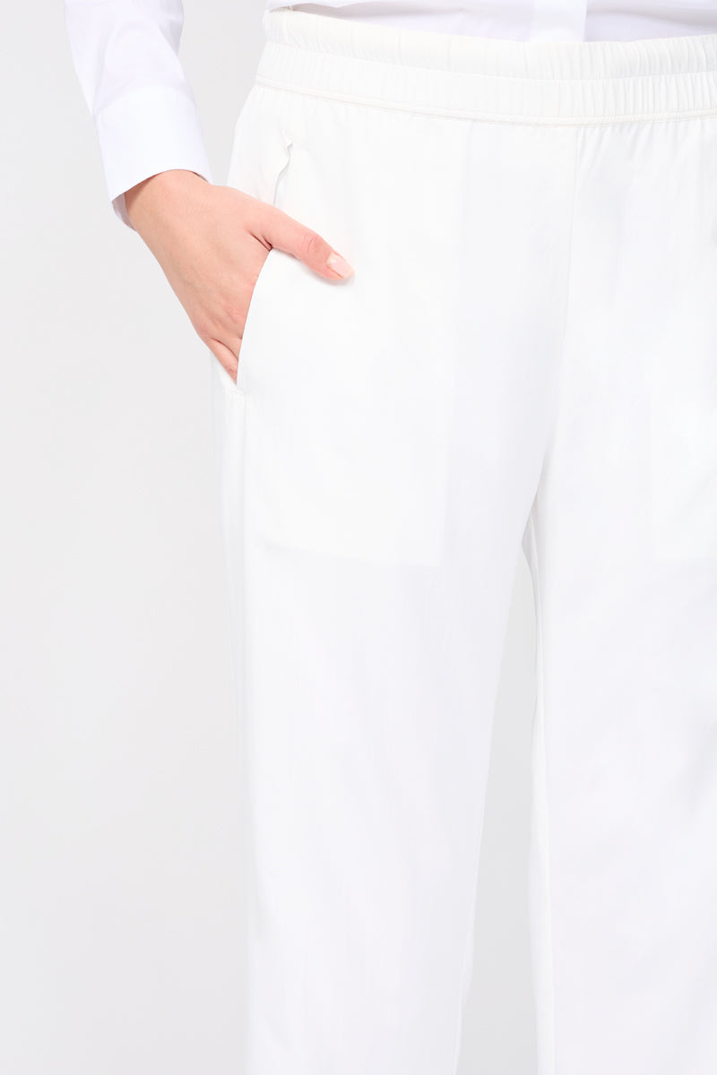 Lightweight Fluid Pants - White - Women