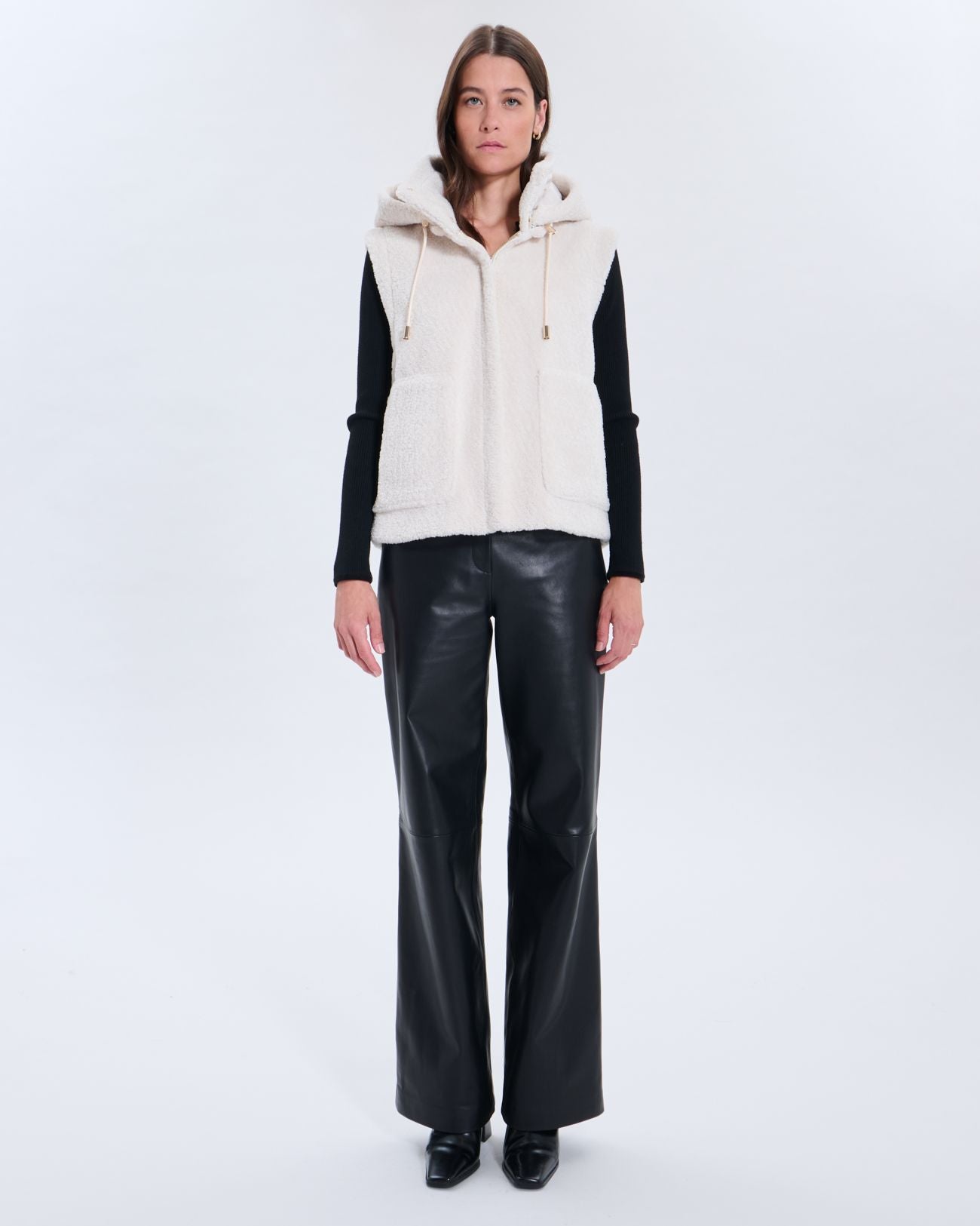 Chaqueta de plumas Modesta chocolate_5
