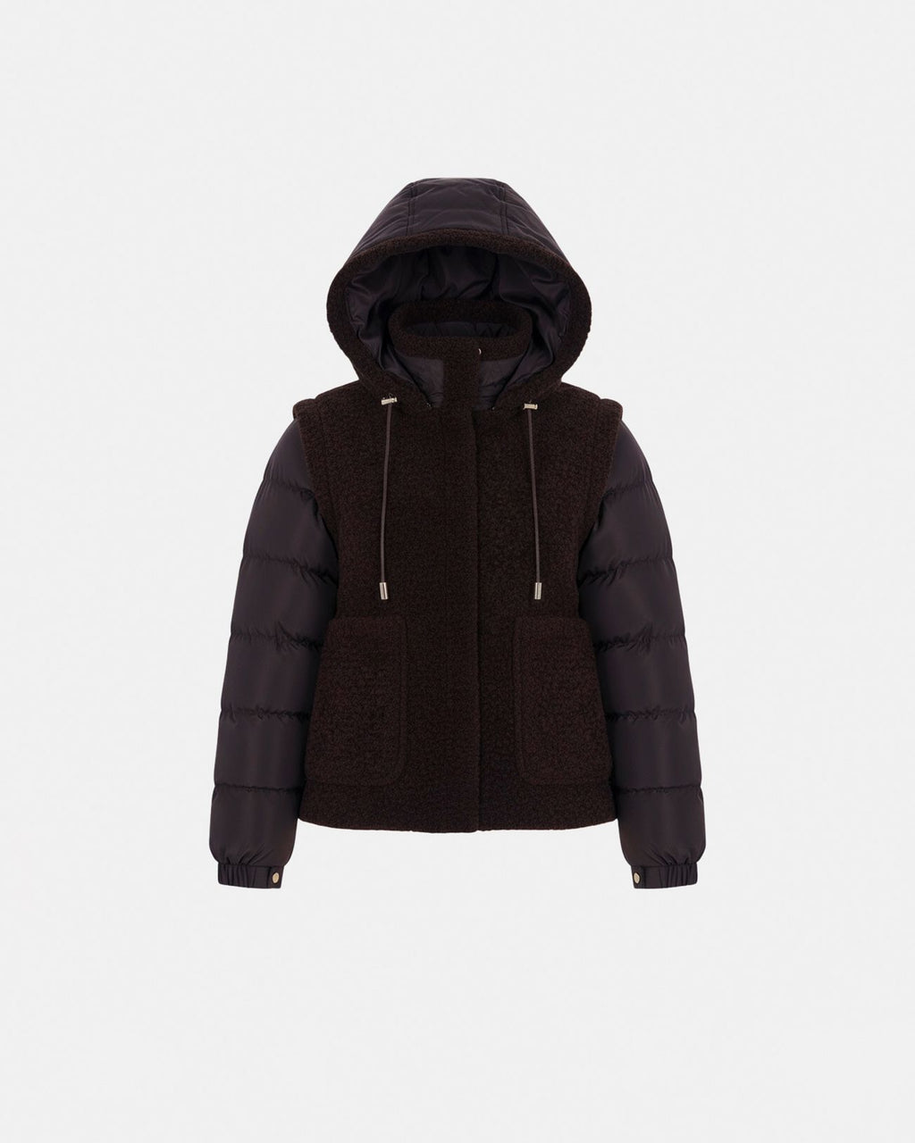 Modesta down jacket chocolate_5