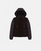 Modesta down jacket chocolate_5
