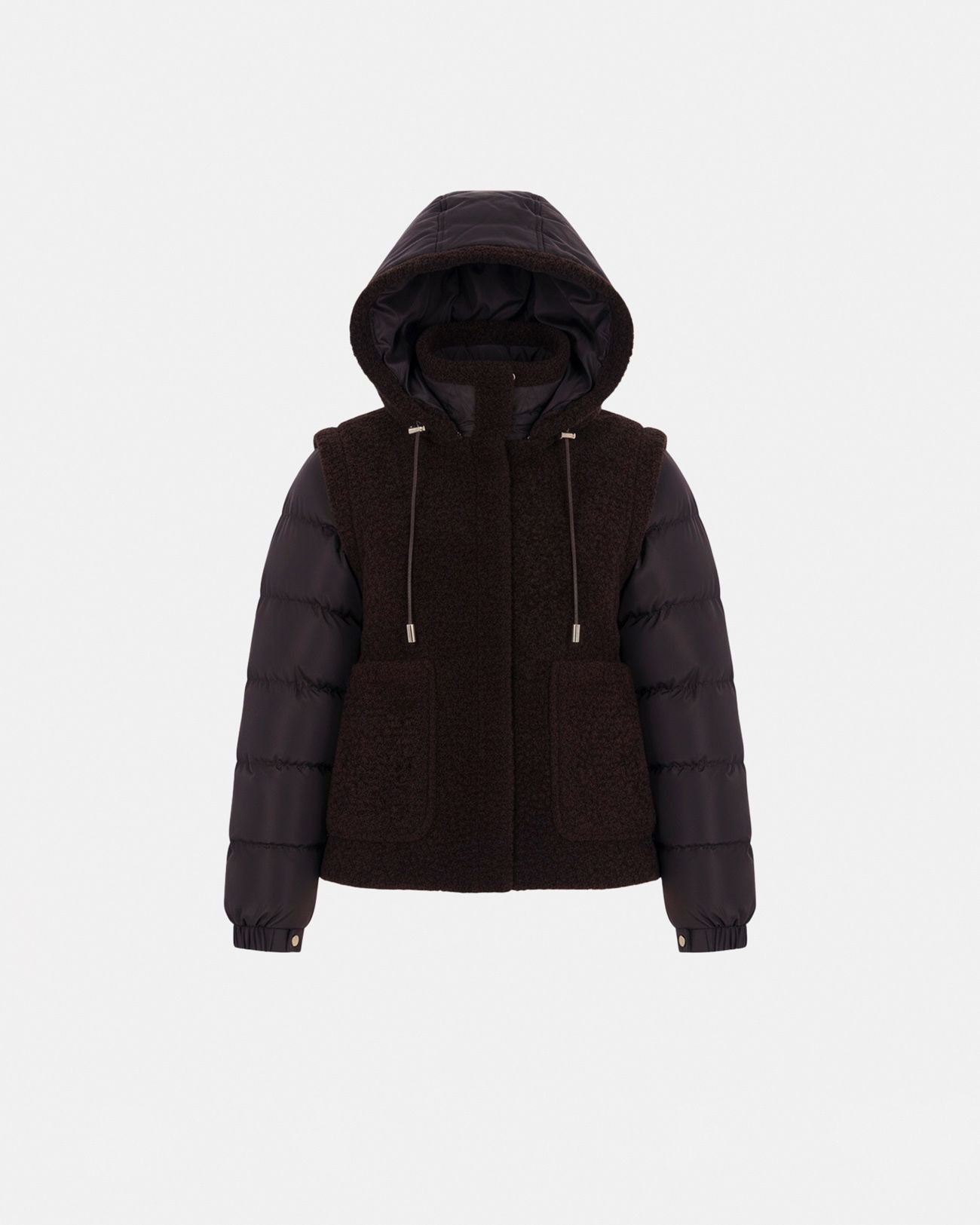 Modesta down jacket chocolate_5