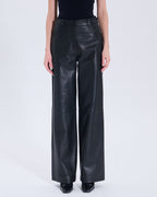 Priscille black leather pants_2