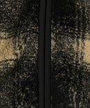 Veste Polaire Doublée Sherpa À Capuche - Toast/Black Plaid - Femme