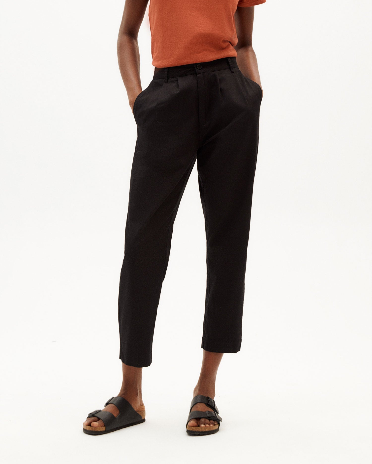 Pantalon Carotte Léger Rina