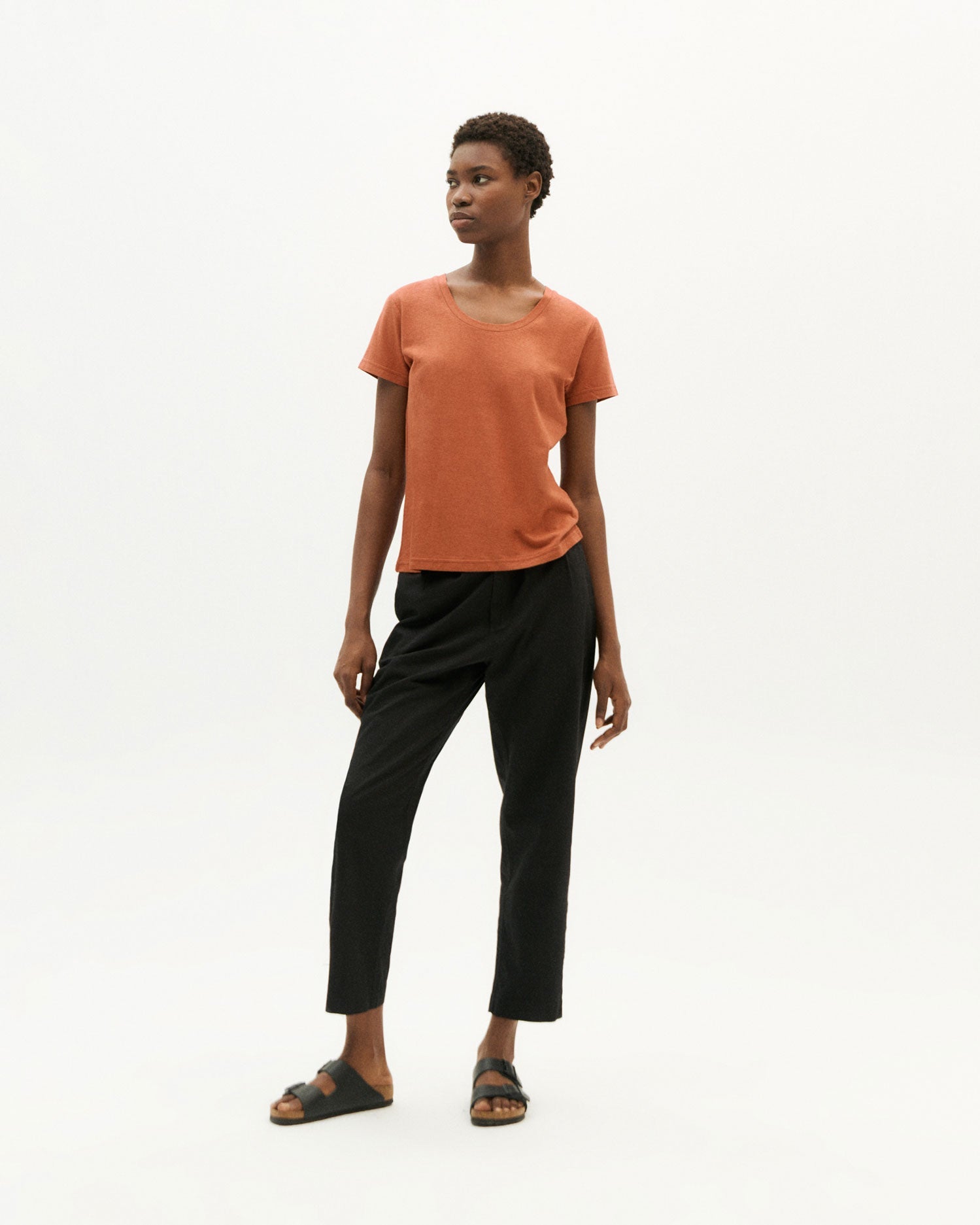 Pantalon Carotte Léger Rina