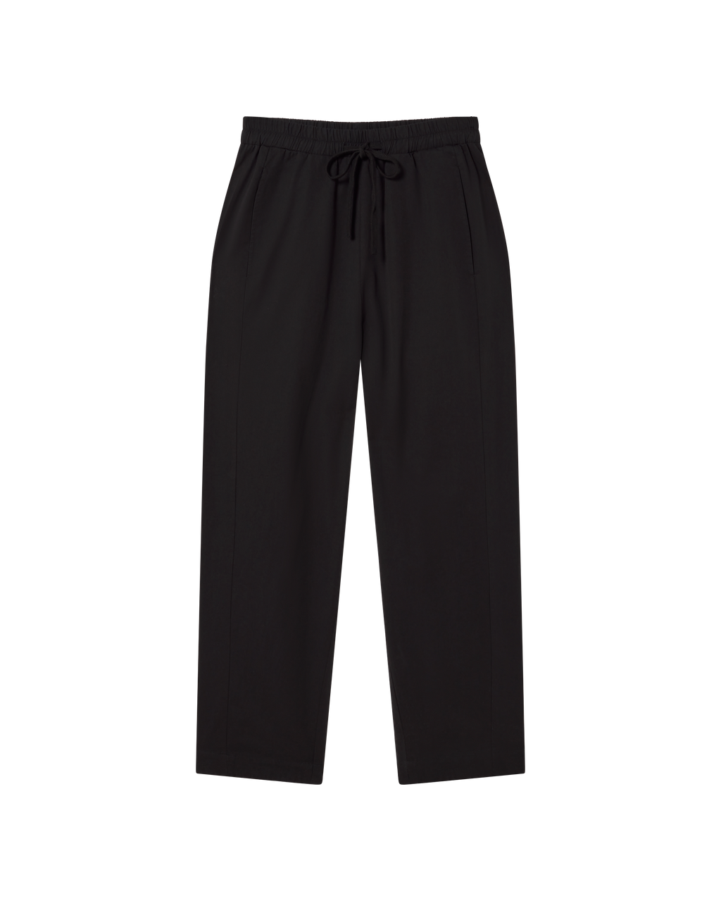 Pantalón negro Esther sostenible  - silueta 3