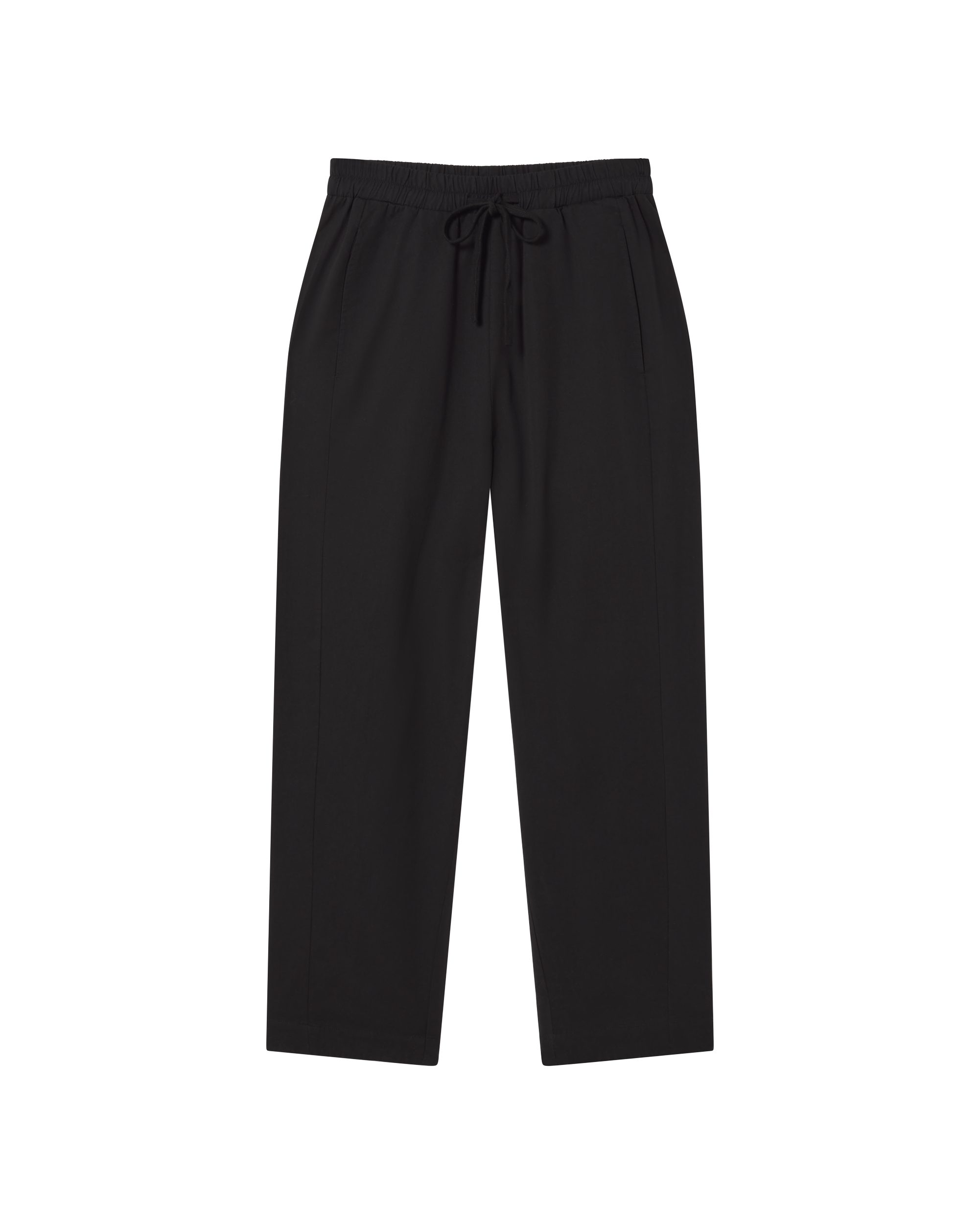 Pantalón negro Esther sostenible  - silueta 3