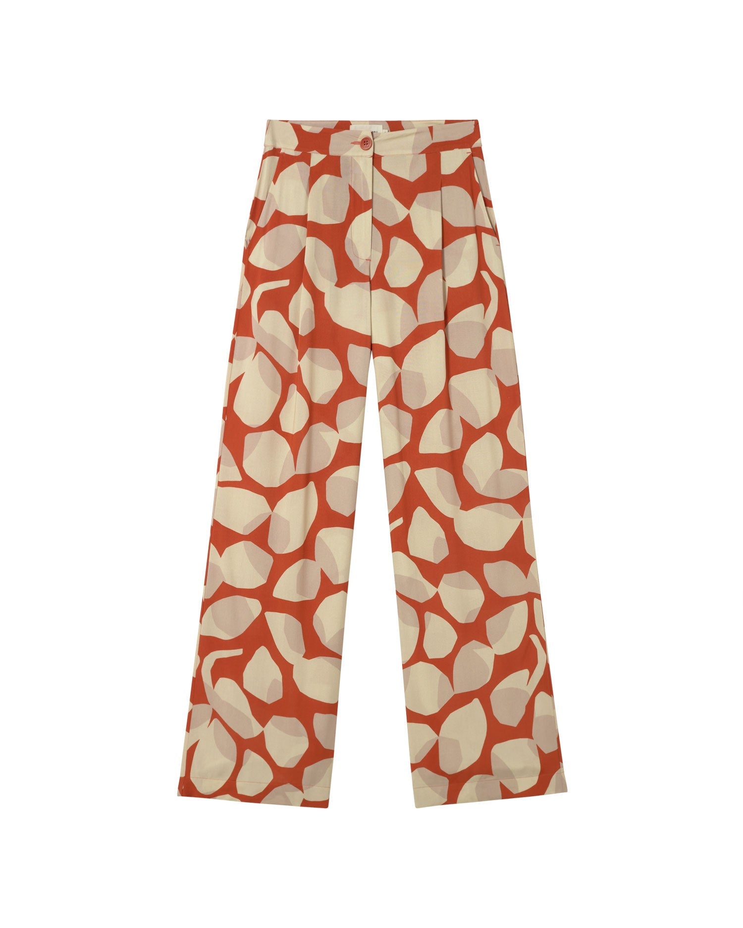 Pantalón multicolor leaf light Manolita sostenible - silueta 3