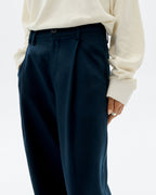 Pantalon Large À Pinces Molly - Bleu