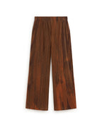 Trousers relaxed pleated naranja Maro sostenible silueta - 1