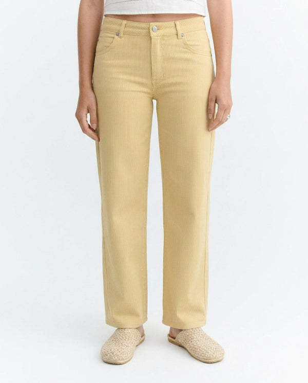 Trousers in low-waisted amarillo stripes Kettan - sostenible - 3.1