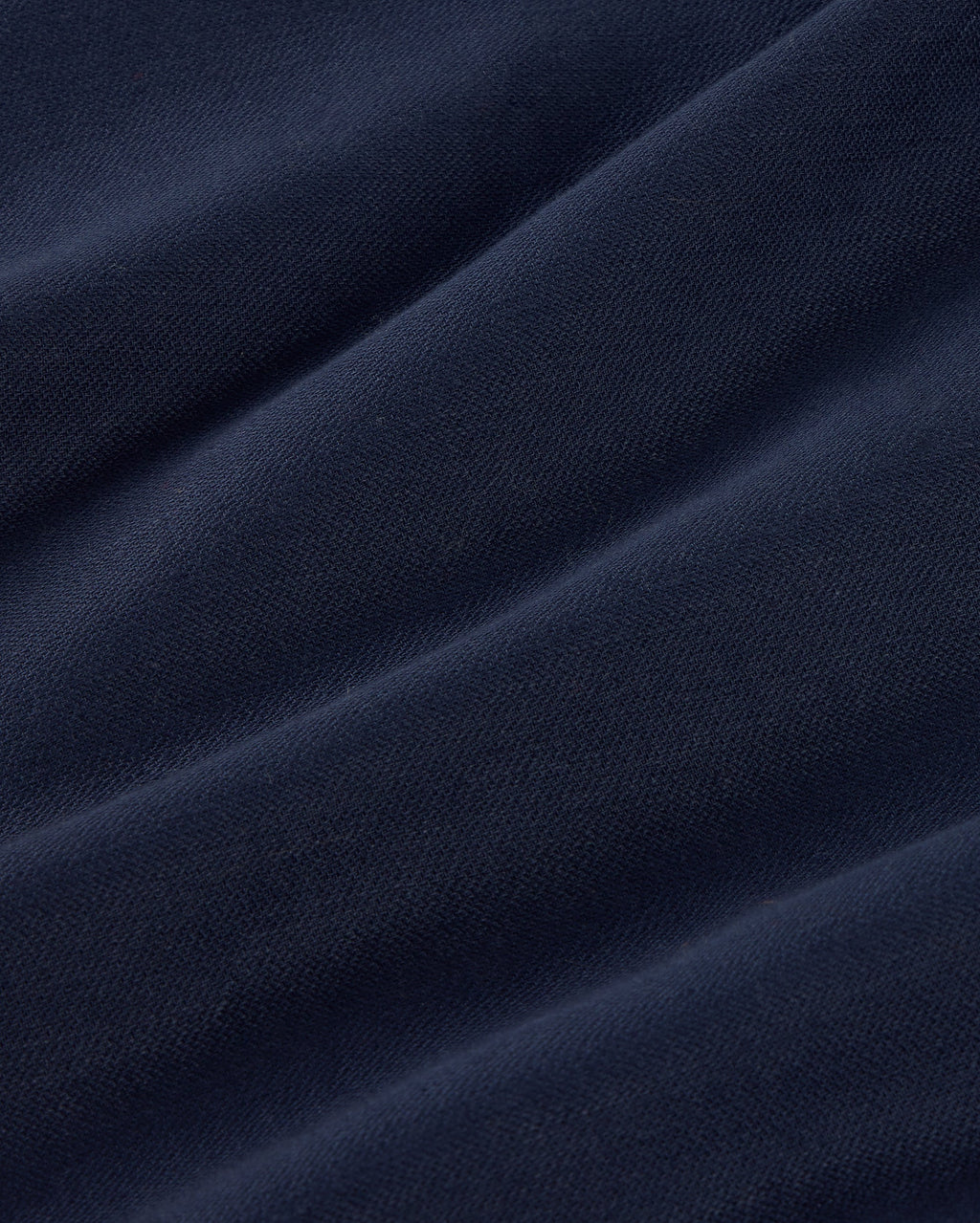 Pantalón ancho azul cáñamo Molly sostenible silueta - 2