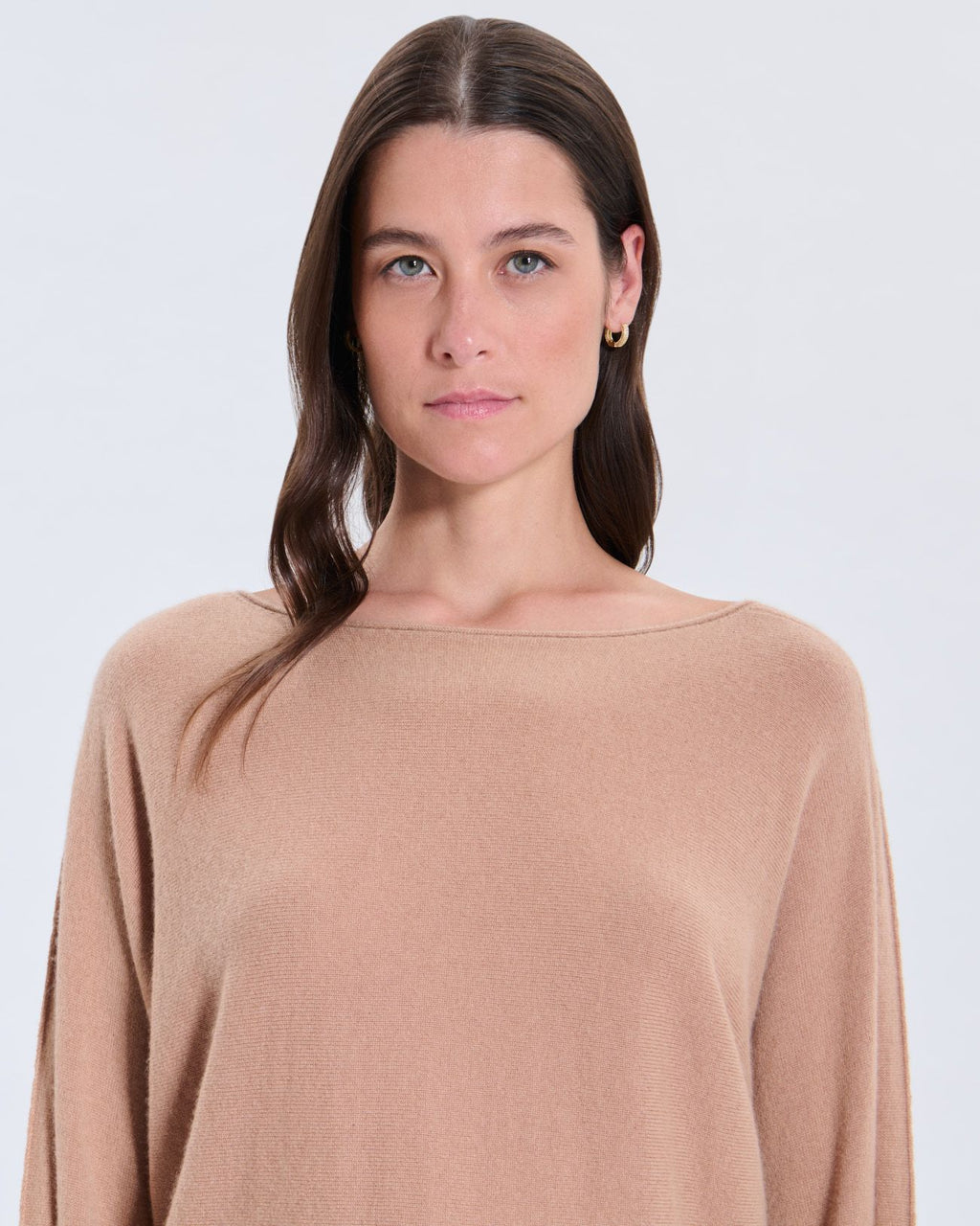 Pull Penseeboat camel en cachemire_2