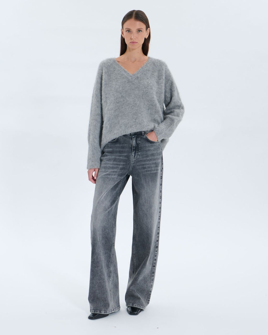Nuvola gray china sweater_1