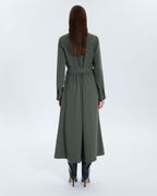 Riyado khaki dress_3