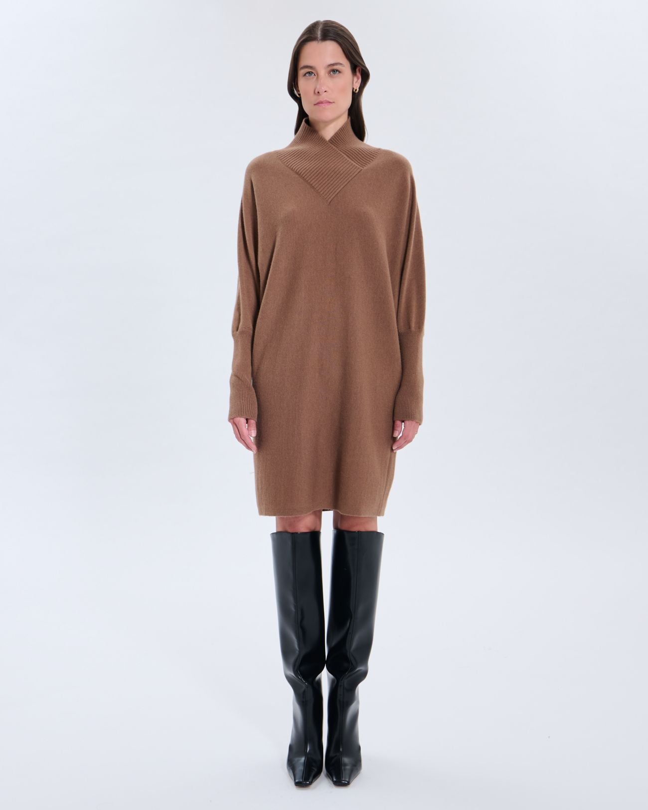Vestido Riana camel_4