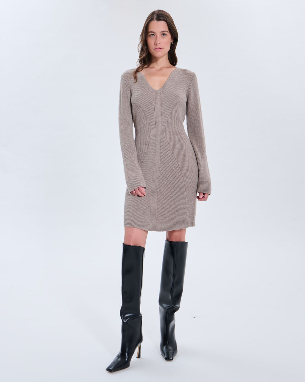 Riley taupe dress_1