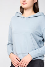 Clean Recycled Terry Sweatshirt - Ocean Mist - Women