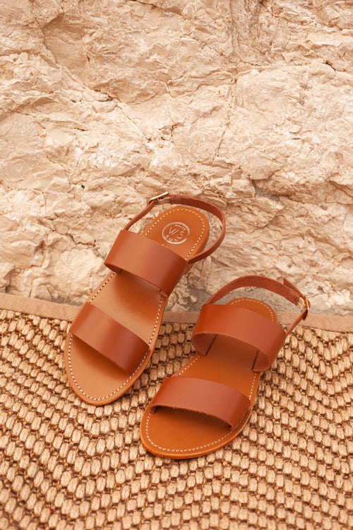 Sandalias Diletta - Camel