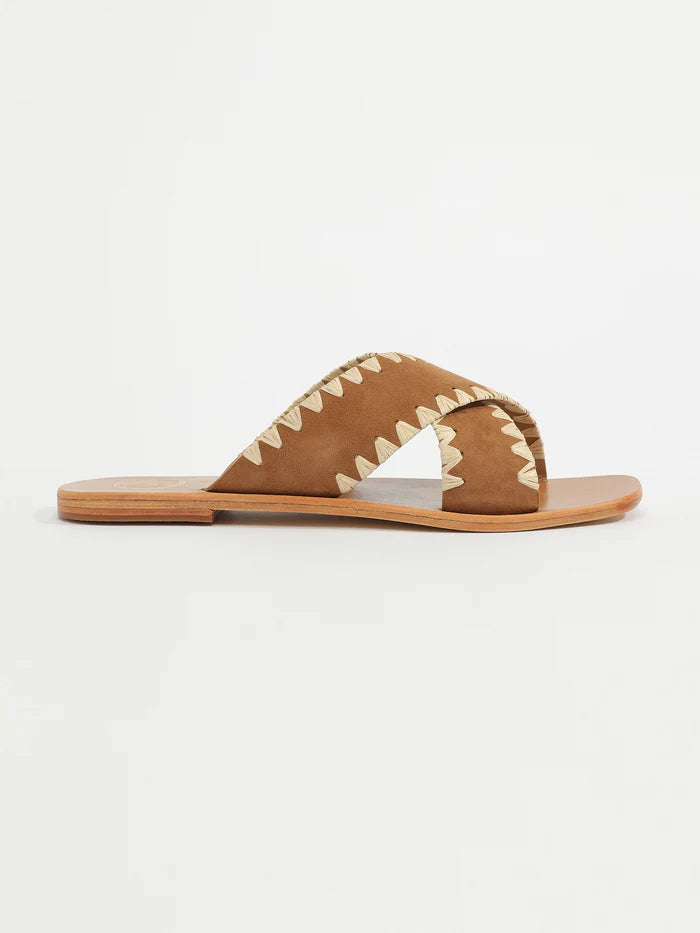 Mules Marni - Camel+Beige