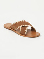 Mules Marni - Camel+Beige