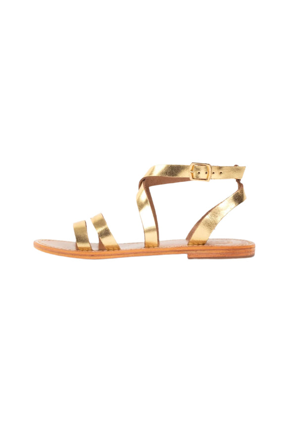 White Sun - Sandales LesiaDark Gold