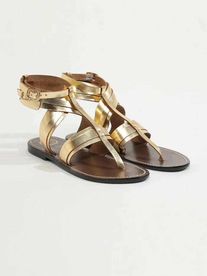 Sandales Anvert - Dark Gold