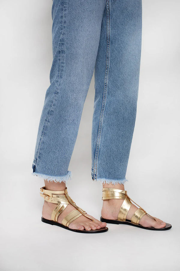 Anvert Sandals - Dark Gold