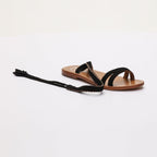 White Sun - Sandalias Mora - Negro - Mujer