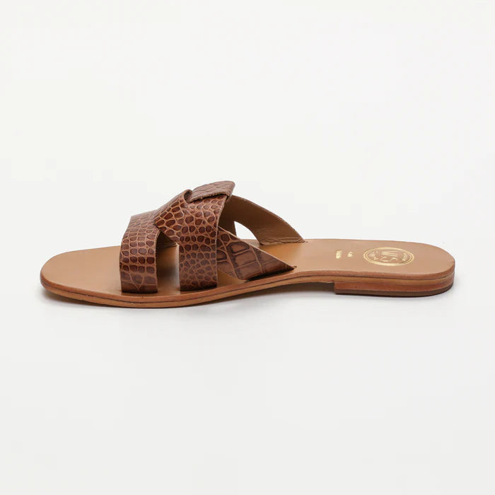 Noham Mules - Camel Croco