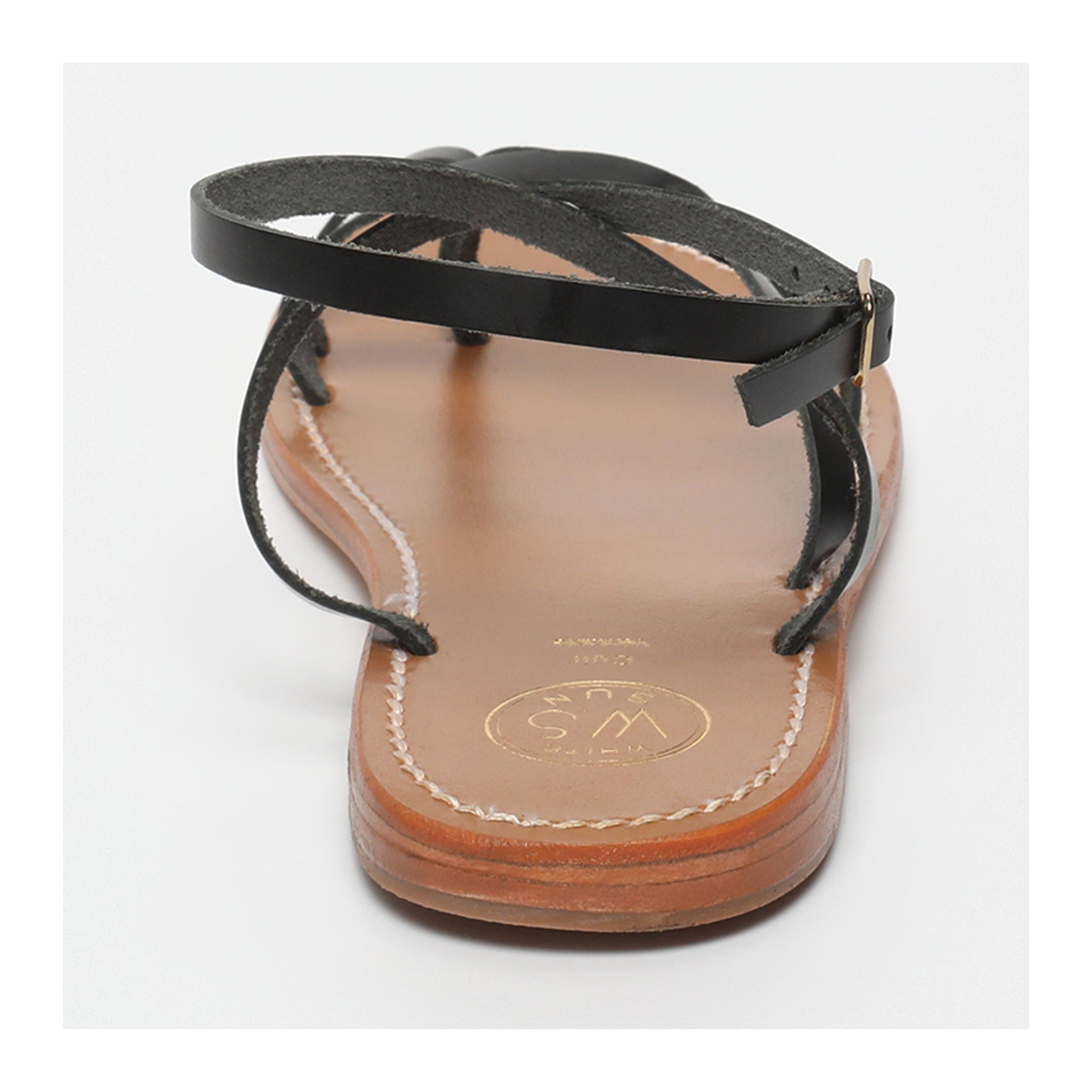 White Sun - Sandales Luna - Black Buff - Black