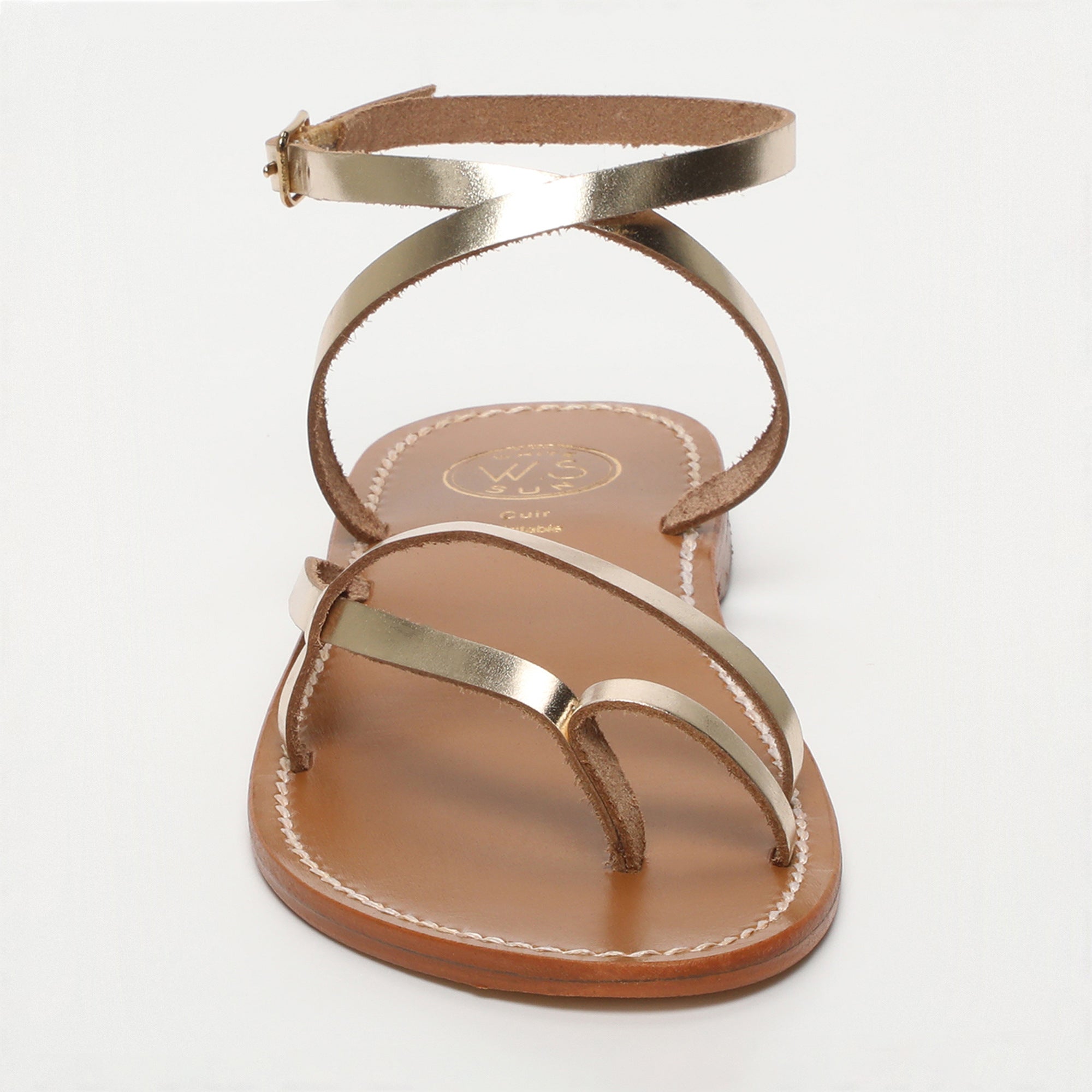 White Sun - Sandalias Luna - Gold Buff - Gold