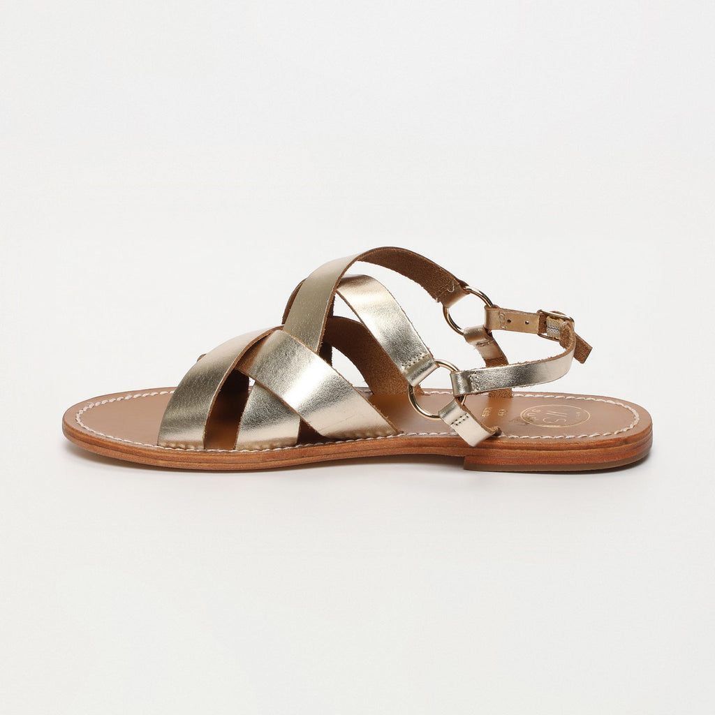 White Sun - Sandales Ella - Gold Buff - Gold