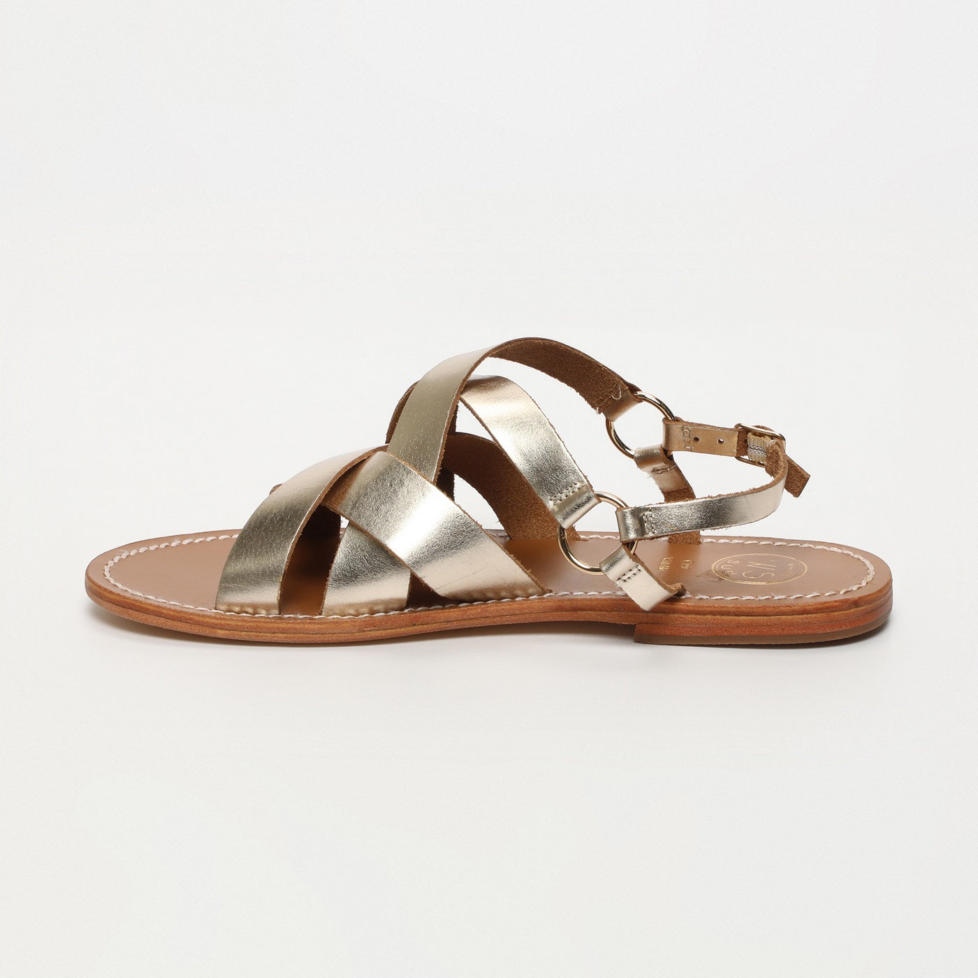White Sun - Sandales Ella - Gold Buff - Gold