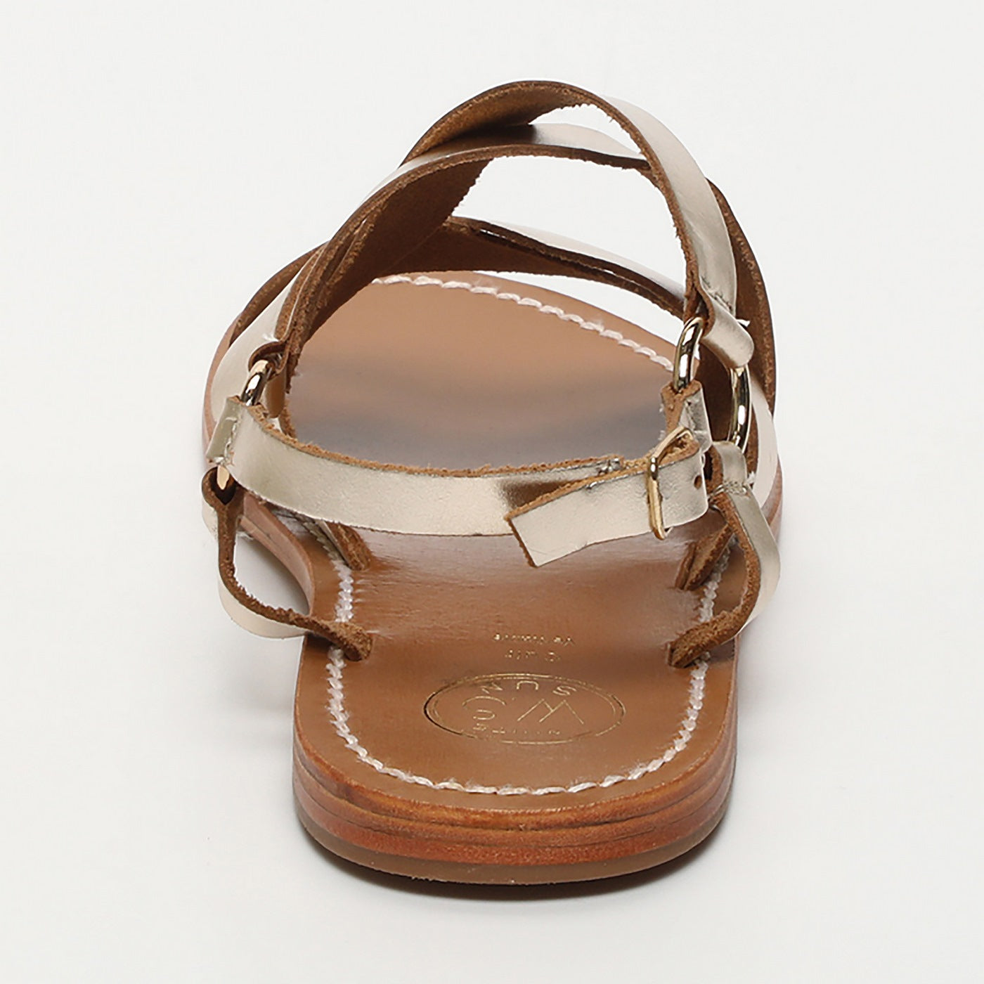 White Sun - Sandales Ella - Gold Buff - Gold