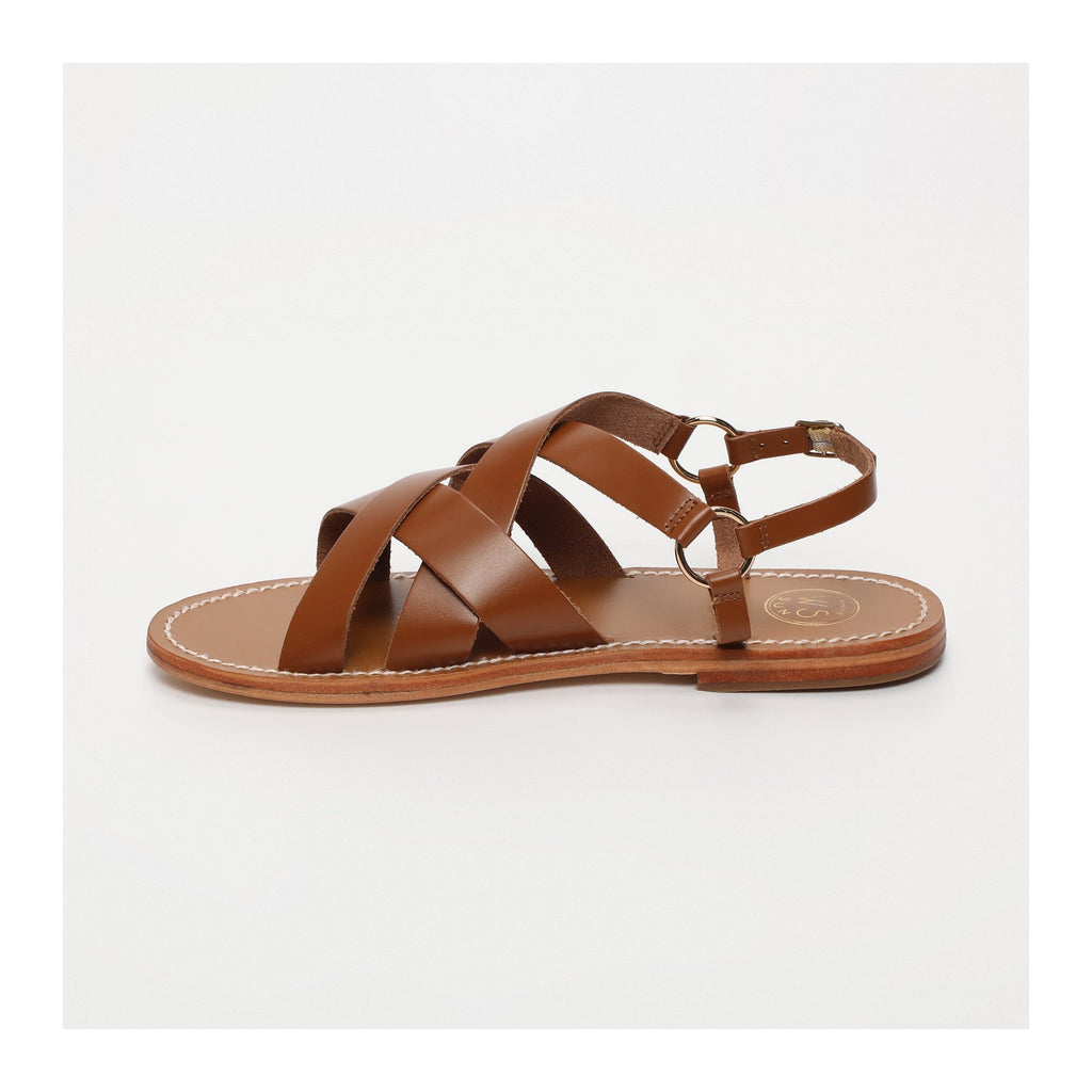 White Sun - Sandales Ella - Camel Buff - Camel