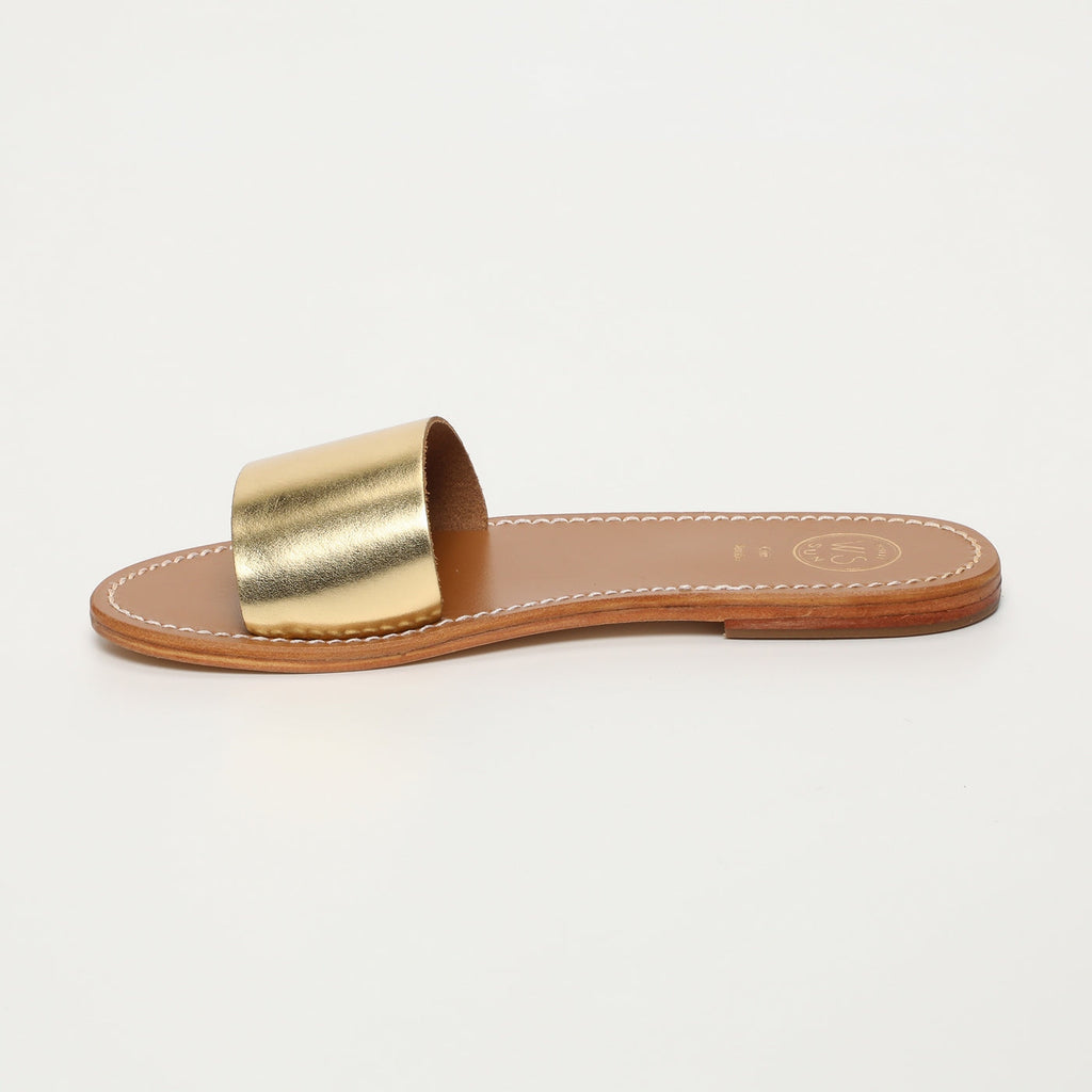 White Sun - Mules York - Dark Gold Buff - Doré