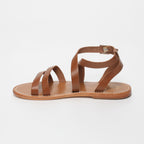 White Sun - Sandales Lesia - Camel Buff - Camel