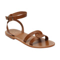White Sun - Dario Sandals - Brown Buff - Brown