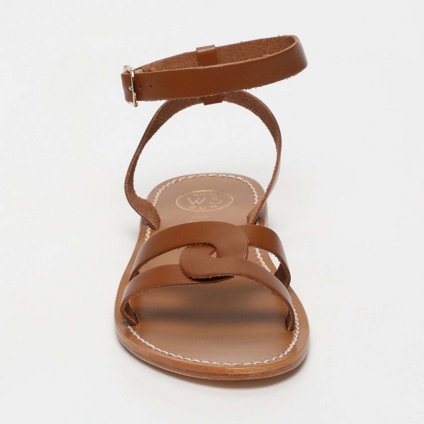 White Sun - Dario Sandals - Brown Buff - Brown