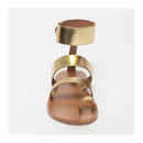 White Sun - Mazda Sandals - Dk Gold