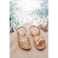 White Sun - Sandales Satyre - Dark Gold Buff - Dark Gold