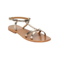 Sandales Ava - Light Gold Croco Print Goat - Light Gold Croco